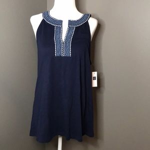 Gap navy sleeveless tank NWT